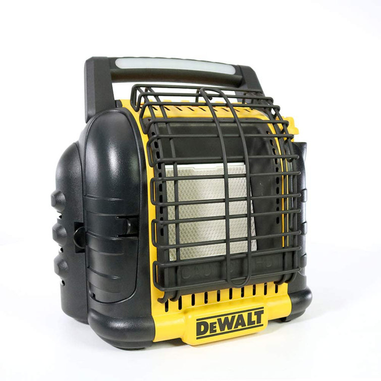 DeWalt 12000 BTU Propane High Efficiency Compact Space Heater with